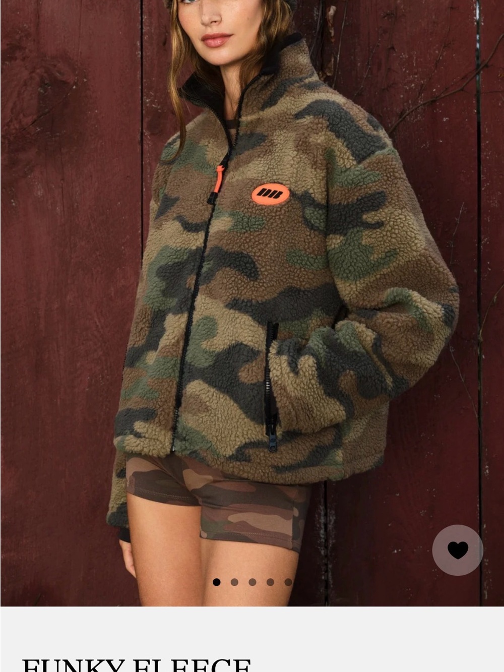 Dairy Boy Camo Fleece XL/XXL